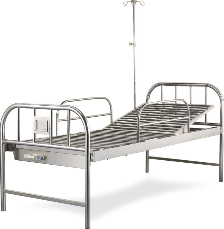1-Crank Manual Stainless Steel Bed AGHBM017