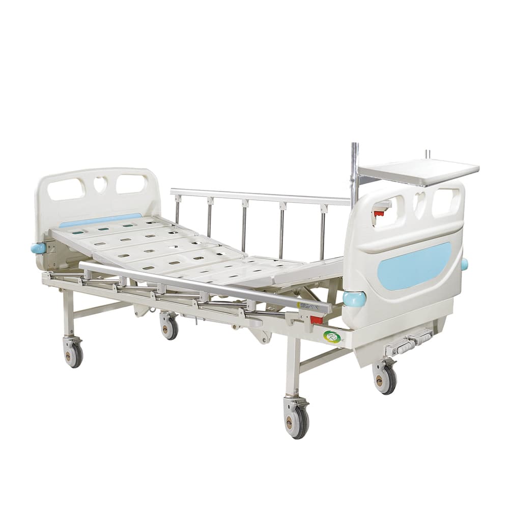 2-Crank Manual Care Bed with Dinner Table AGHBM010A