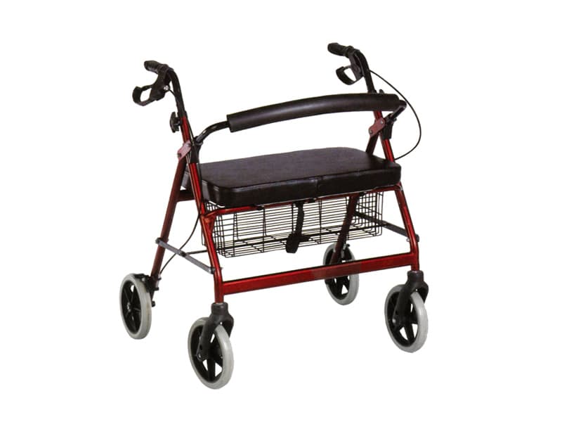 8-Inch Casters Lightweight Widened Rollator AGRT001