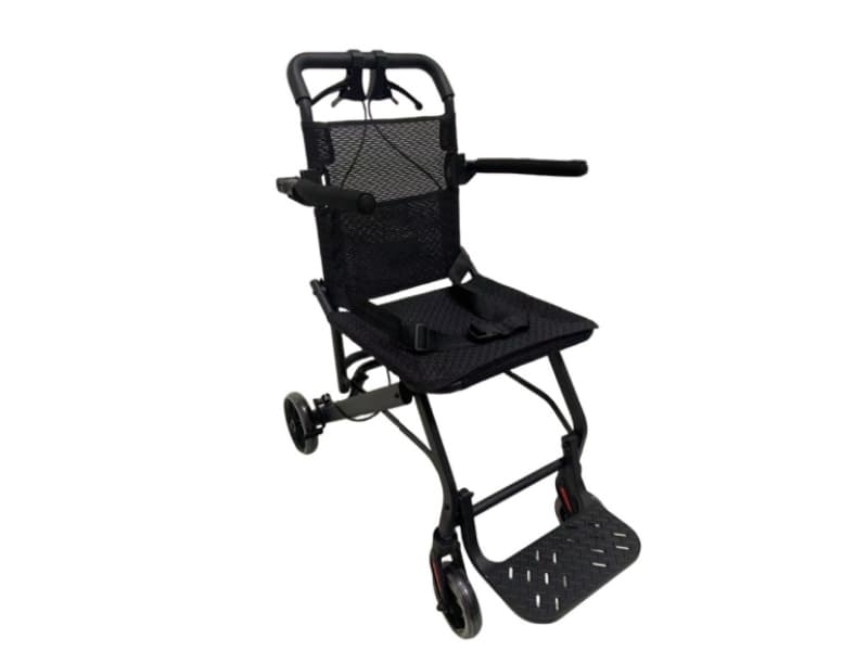 Aluminum Alloy Portable Wheelchair Lightweight Wheelchair AGAL007