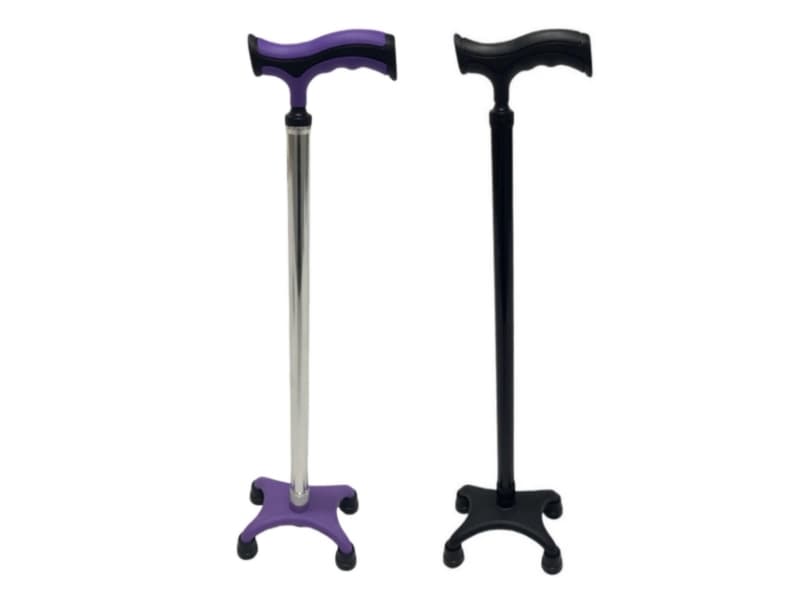 Aluminum Alloy Self-Standing Quad Cane AGST005