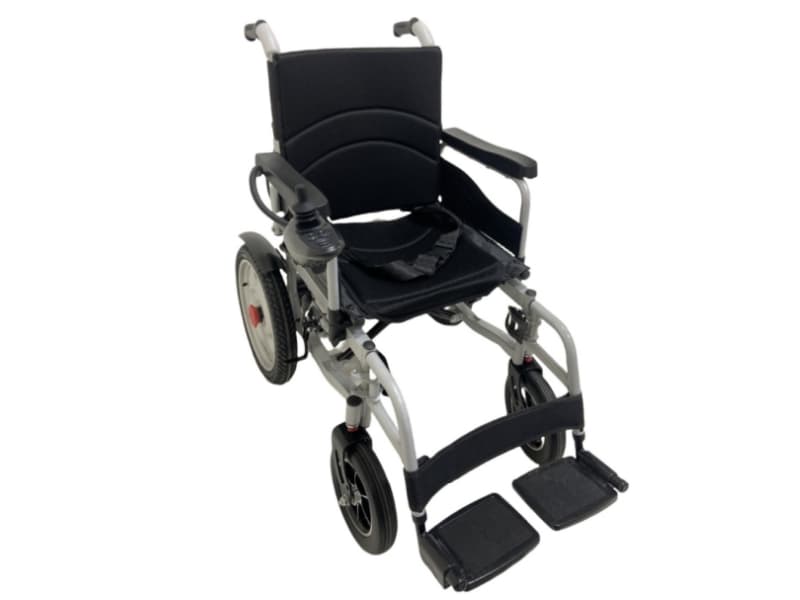 Electric Wheelchair Powered Wheelchair with Detachable and Swing-Away Footrest AGEC007