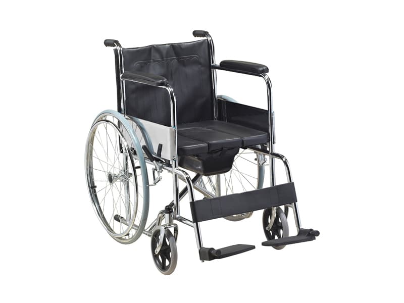 Folding Steel Lightweight Toilet Commode Chair AGSTWC001