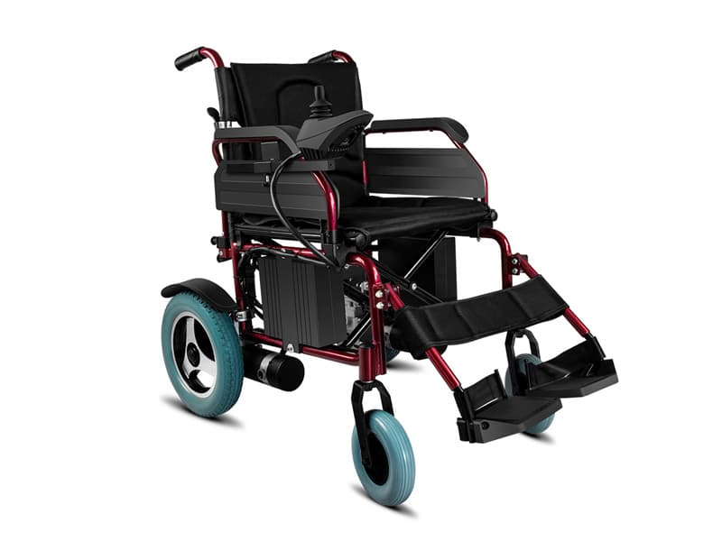 Power Wheelchair with Red Powder Coating AGEC006