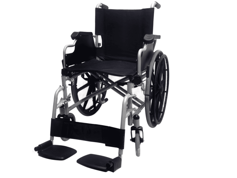 Steel Wheelchair with Detachable Footrest AGSW015