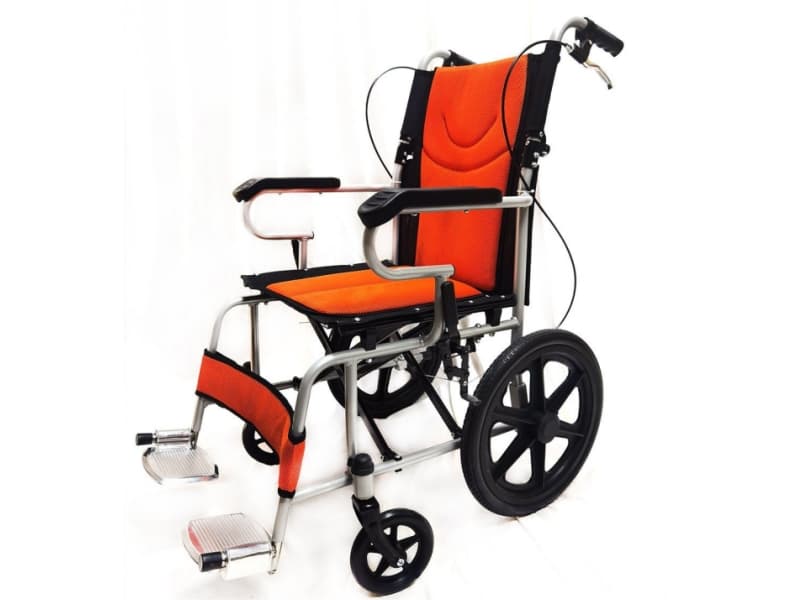 Steel Wheelchair with Foldable Backrest AGSW031